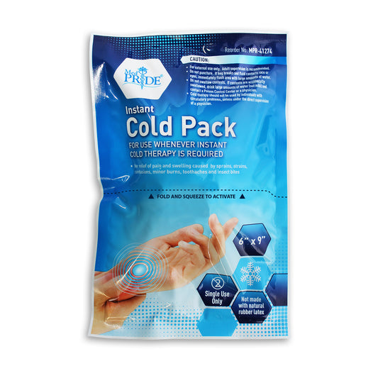 MedPride Instant Cold Pack 6" x 9" 24/Case medical supply