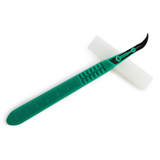MedPride Disposable Scalpels Stainless Steel Sterile #12 box of 10 medical supply