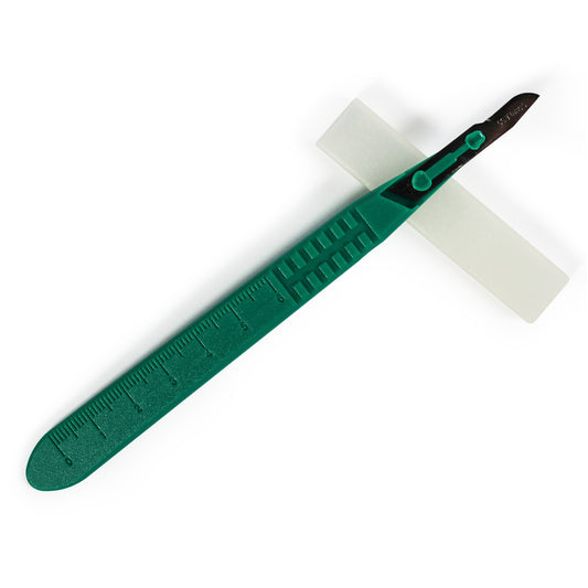MedPride Disposable Scalpels Stainless Steel Sterile #15 box of 10 medical supply