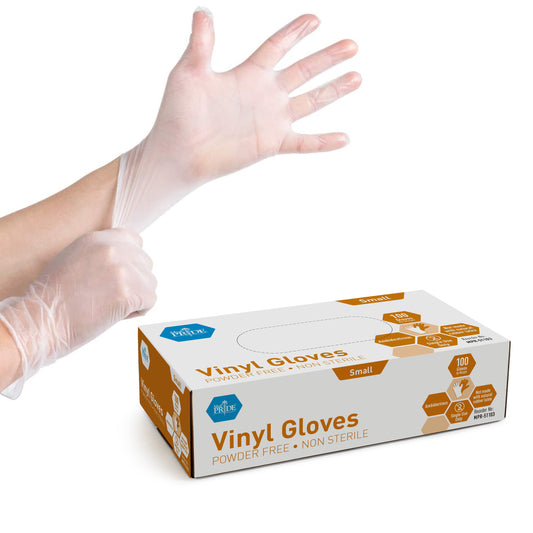 MedPride Vinyl G.P. Gloves XL Powder-Free Case medical supply