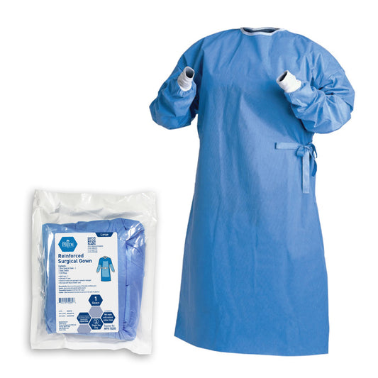 MedPride Surgeons Gown Large Reinforced AAMI-3 20/cs medical supply