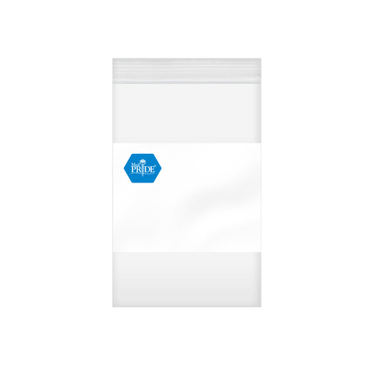 MedPride Zip Closure Bags 4 x 6 in 1000/Case medical supply