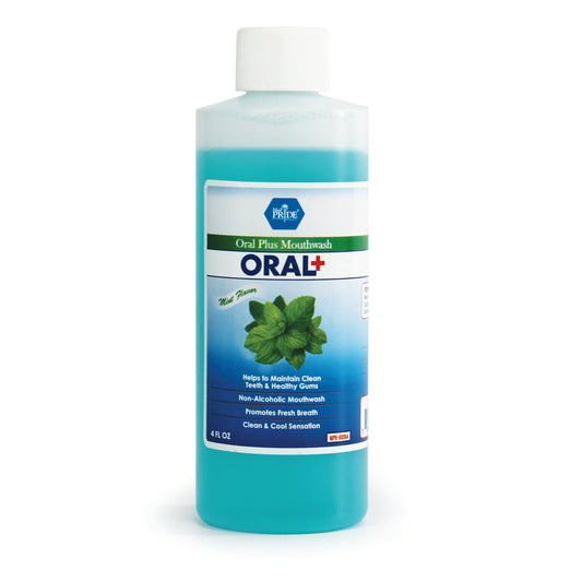 MedPride Oral Plus Mouthwash 4oz Case of 60 medical supply
