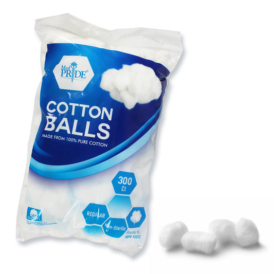 MedPride Cotton Balls Regular Case of 48 Bags medical supply