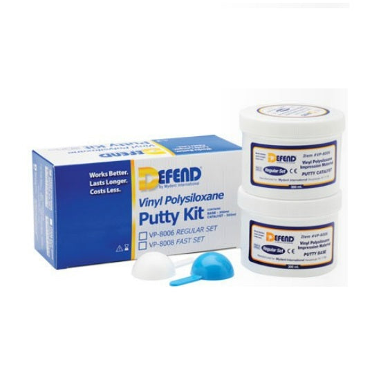 Defend Super Hydrophilic VPS Putty Fast Set Kit medical supply