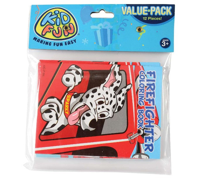 DDays Mini Firefighter Coloring Books - Assorted (1903706) medical supply