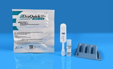 OraSure OraQuick Advance HIV Rapid Test Kit 25 Tests medical supply