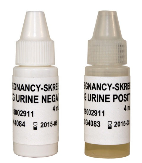 Pregnancy-Skreen hCG Urine Controls Pos Neg 4mL Set medical supply