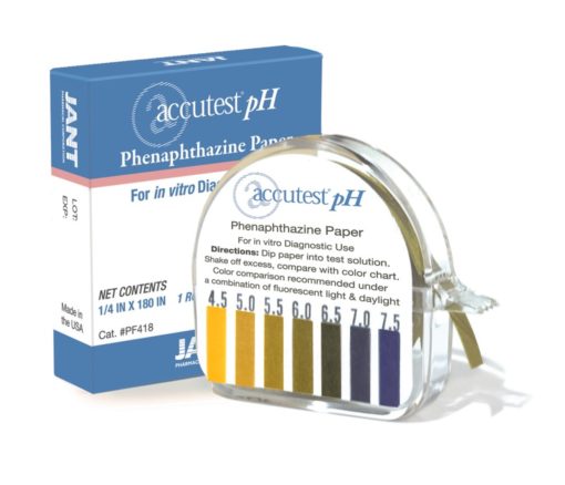 Accutest Nitrazine Phenaphthazine pH Paper PF418 1 Roll medical supply