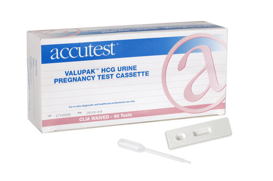 Accutest ValuPak Pregnancy Test PF453 40/Box medical supply