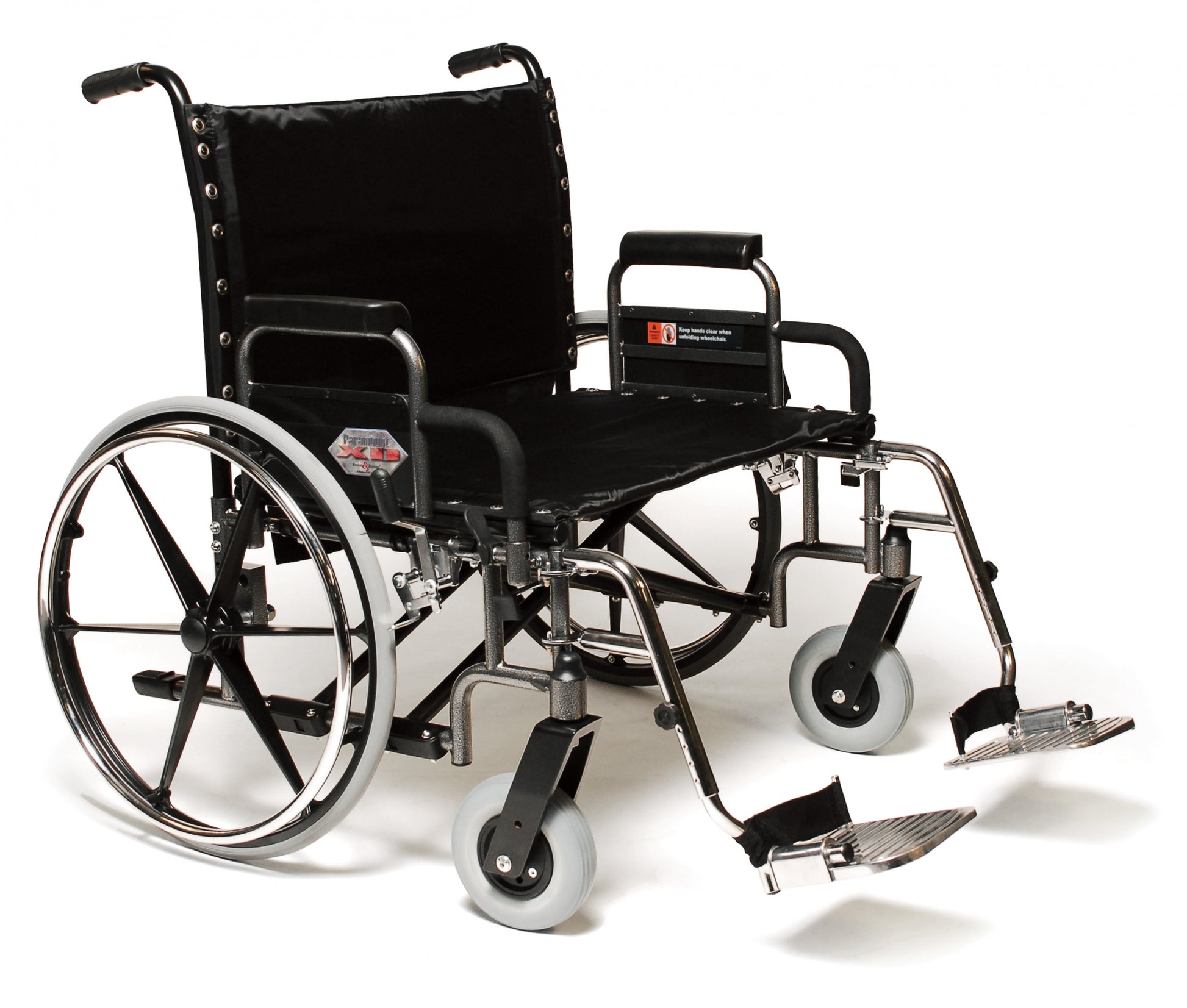 Everest & Jennings Paramount XD 30in Desk ELR 650lb Bariatric Wheelchair medical supply