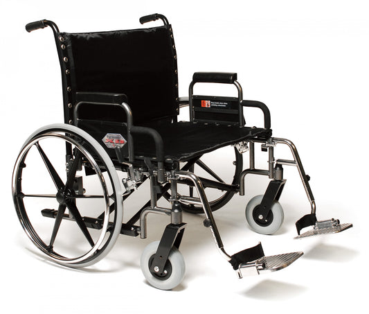 Everest & Jennings Paramount XD 30in Desk ELR 650lb Bariatric Wheelchair medical supply