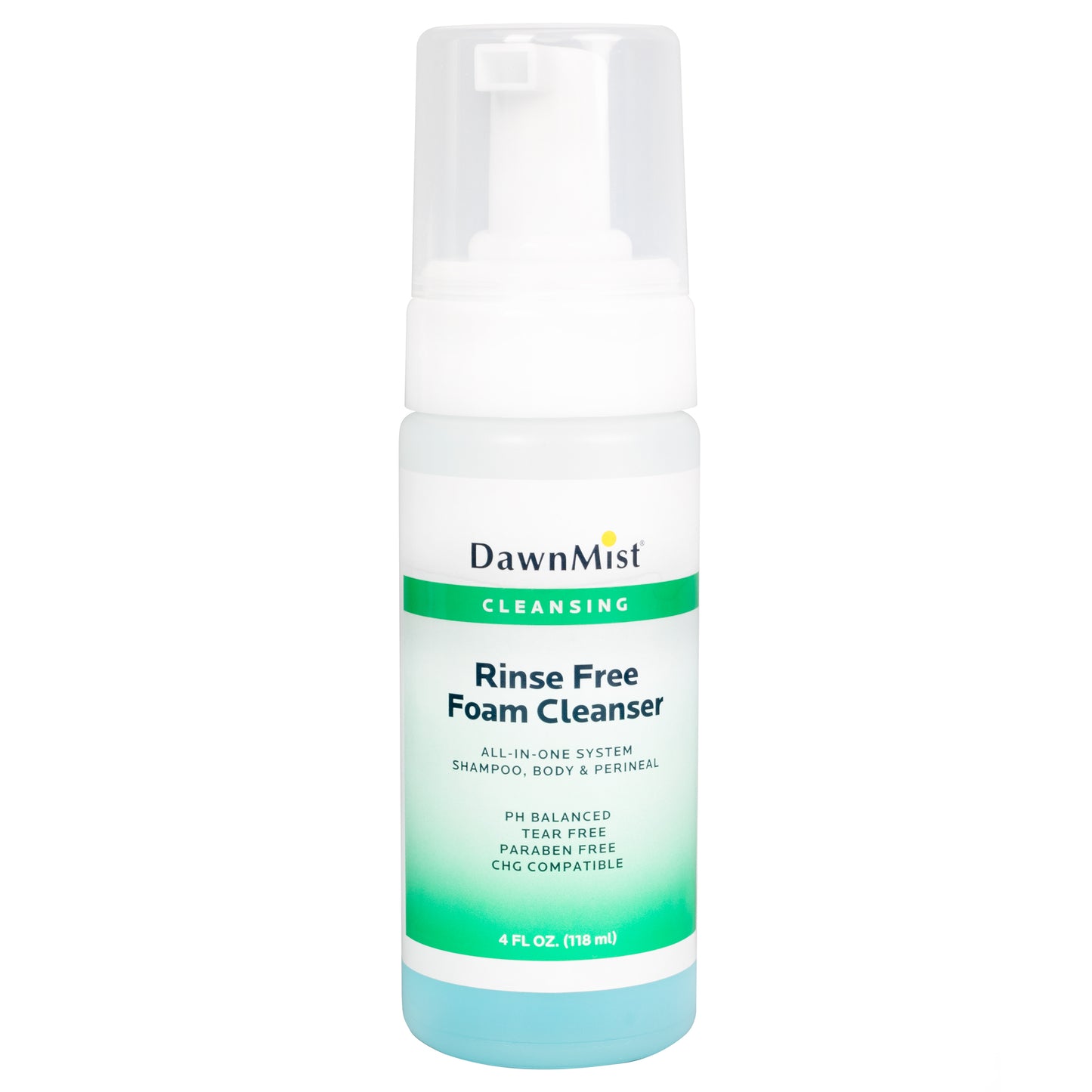 Dawn Mist Rinse Free Foam Cleanser 4 oz medical supply