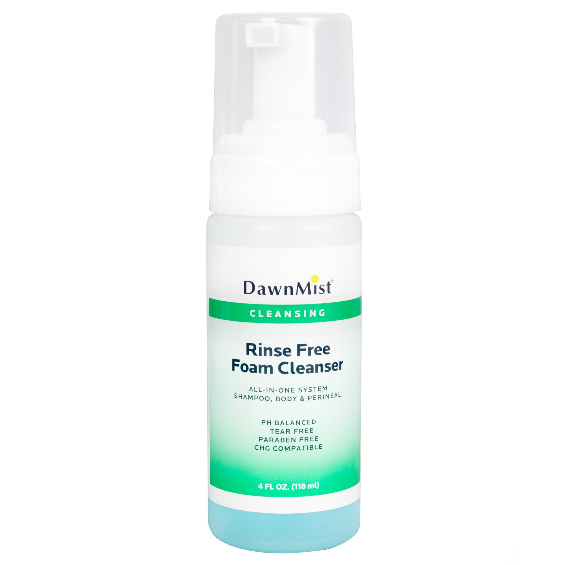 Dawn Mist Rinse Free Foam Cleanser 4 oz medical supply