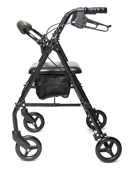 Lumex Walkabout Steel Knock Down Rollator Burgundy medical supply
