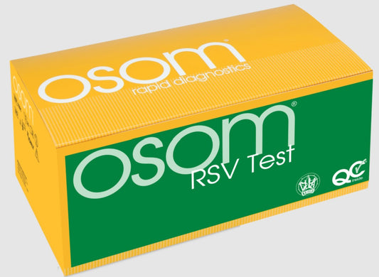 OSOM RSV Test, 25 tests (GEN 1091) medical supply