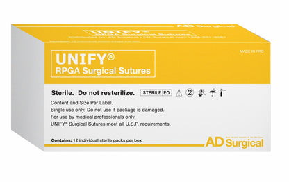 UNIFY Rapid PGA Suture 5-0 18" 13mm 3/8 R/C S-K518R13 medical supply