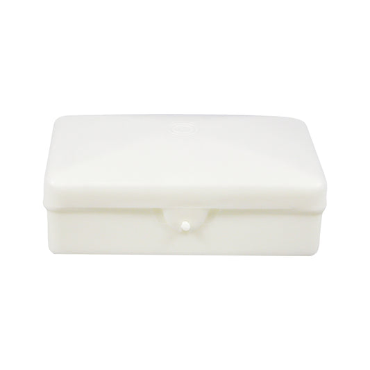 Soap Box, Hinged Lid (SB01), Ivory
