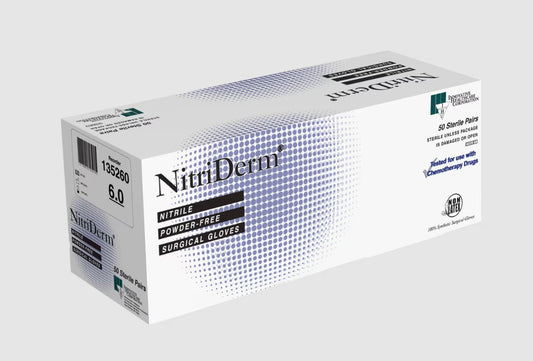 Innovative Size 9 Nitrile Sterile PF Textured Surgical Gloves Case medical supply