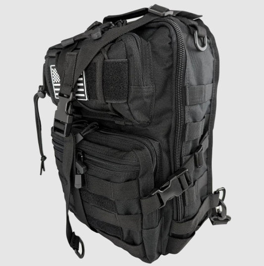 Kemp USA Tactical Sling Backpack Bag 10-133-BLK medical supply