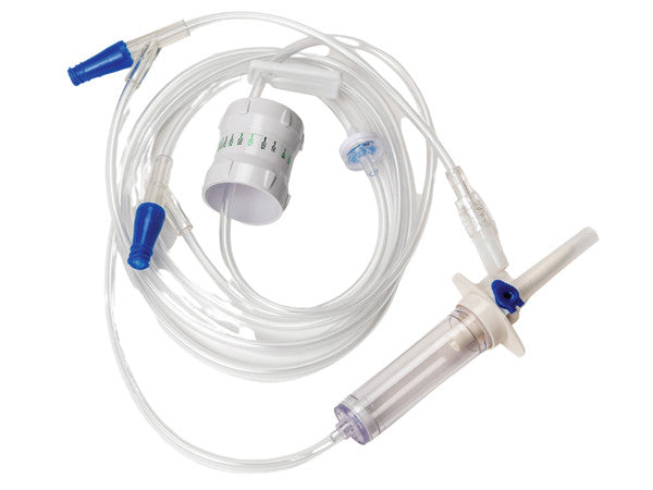 TrueCare IV Administration Set Flow Regulator 100in 2 Y-Sites medical supply