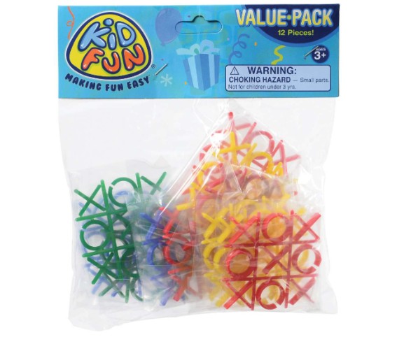 DDays Mini Tic-Tac-Toe Games - 2", Case of 432 (1776317) medical supply