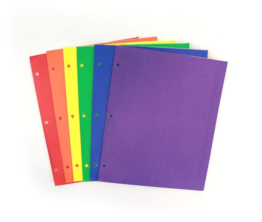 BigBox Two Pocket Folders Assorted 144 Case medical supply