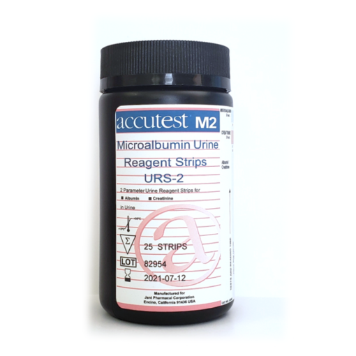 Accustrip Microalbumin Creatinine 2-in-1 Urine Strips medical supply