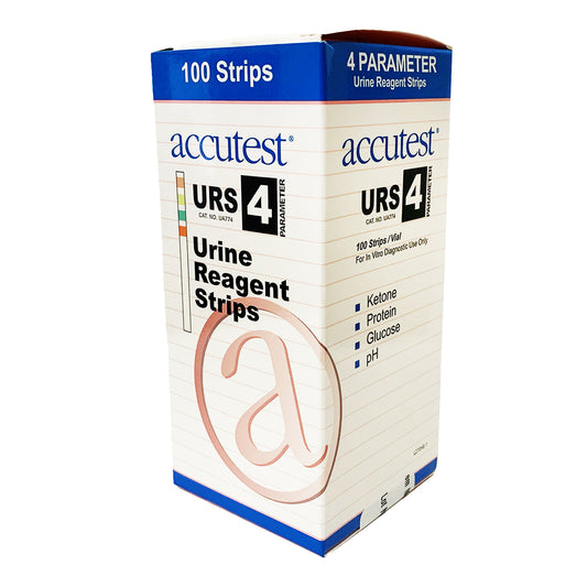 Accutest URS-4 Urine Reagent Strips UA774 100 Tests medical supply