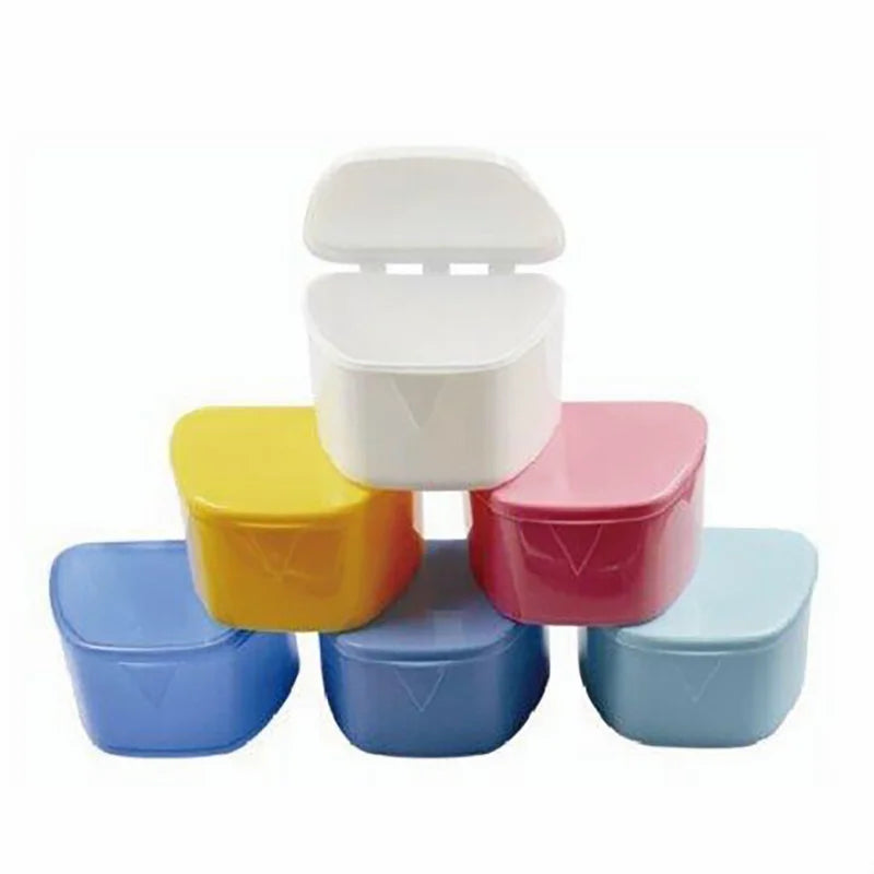 Dukal Denture Boxes 3-3/4 x 3 x 2-3/8 inch Assorted Colors Case 240 medical supply
