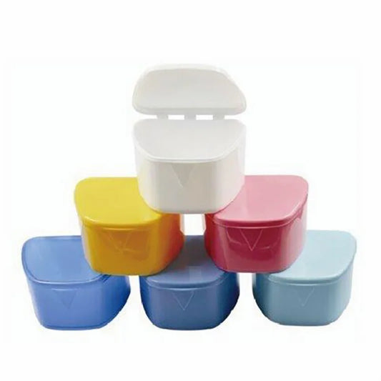 Dukal Denture Boxes 3-3/4 x 3 x 2-3/8 inch Assorted Colors Case 240 medical supply