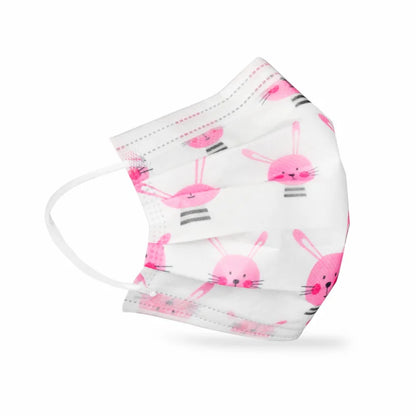 Dukal Level 3 Ear-Loop UniMals Animal Print Face Mask Case medical supply