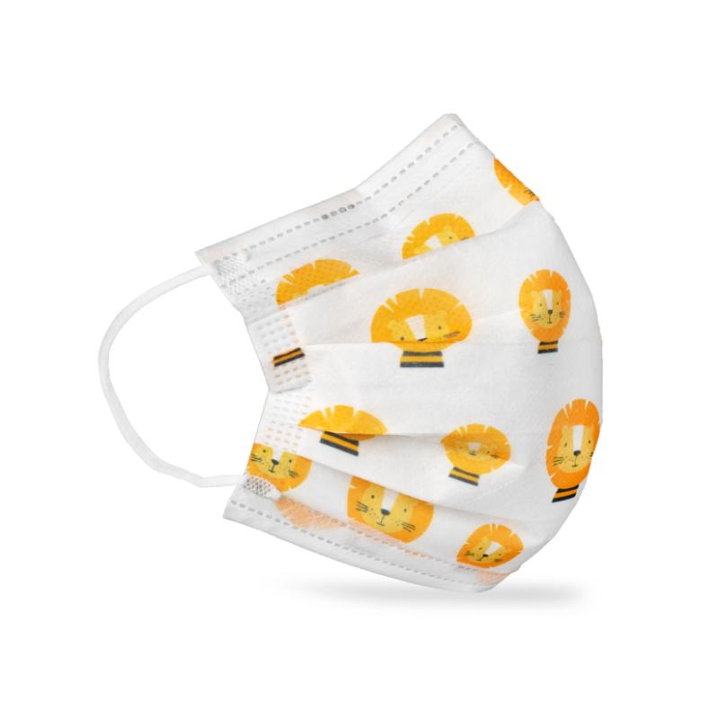 Dukal Level 3 Ear-Loop UniMals Animal Print Face Mask Case medical supply
