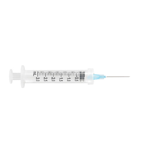 UltiMed Safety Needle 3cc 23G x 1 inch Detachable Box medical supply