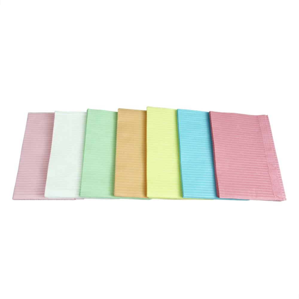 Unipack Patient Bibs 13 x 18 2-Ply White Case medical supply