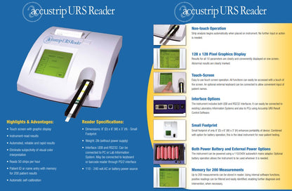 Accustrip URS Reader UA850 medical supply