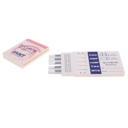Accutest 10 Panel Urine Drug Test Dip Card 25/Box medical supply