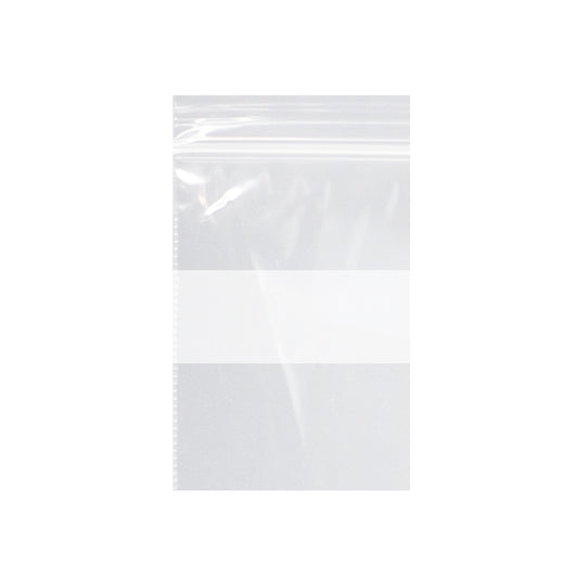 Dawn Mist Clear Reclosable Bag 3" x 5" White Block 1000/Box medical supply
