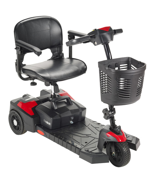 Drive Medical Scout Compact Travel Power Scooter 3 Wheel medical supply