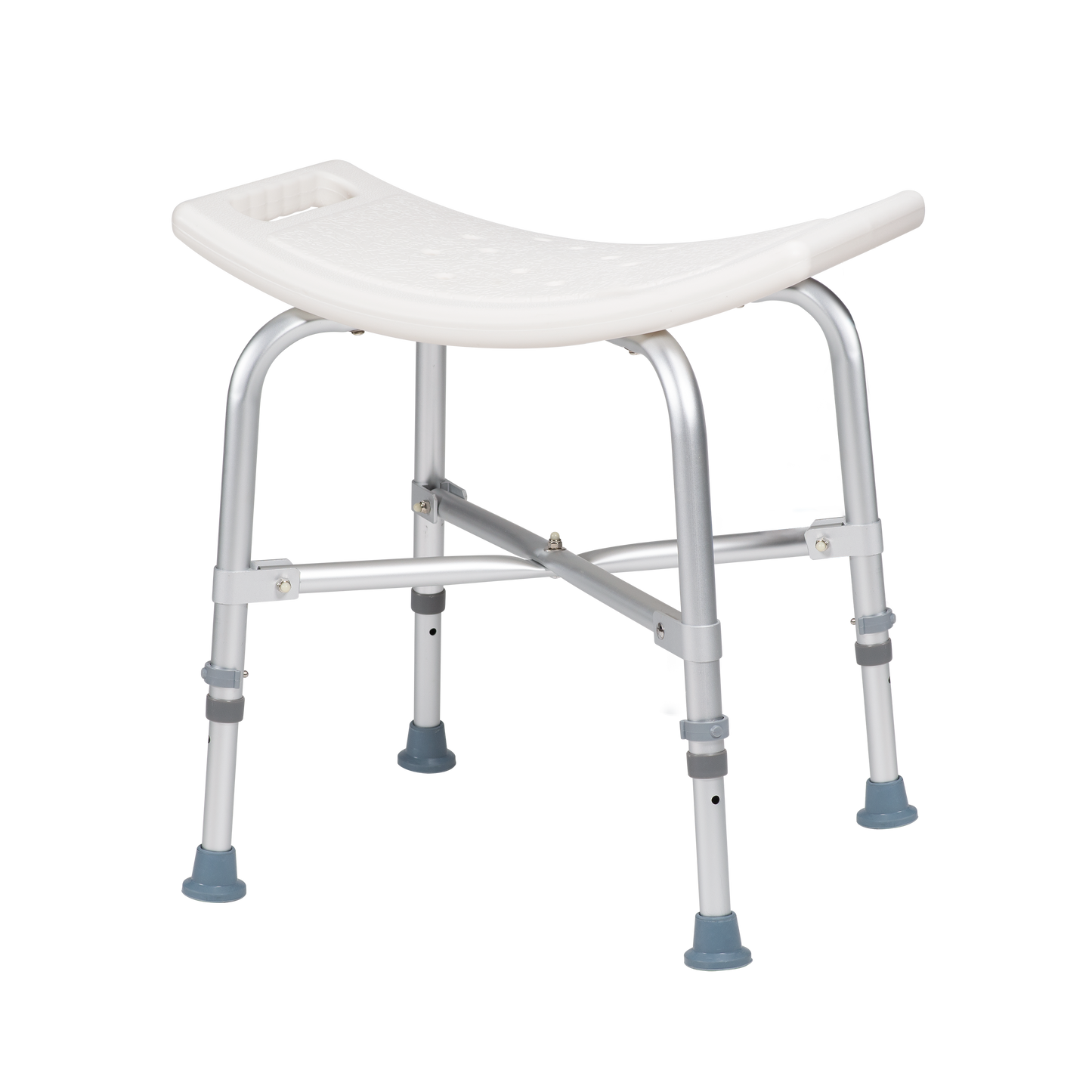 Bari+Max Bariatric Shower Chair without Back White medical supply