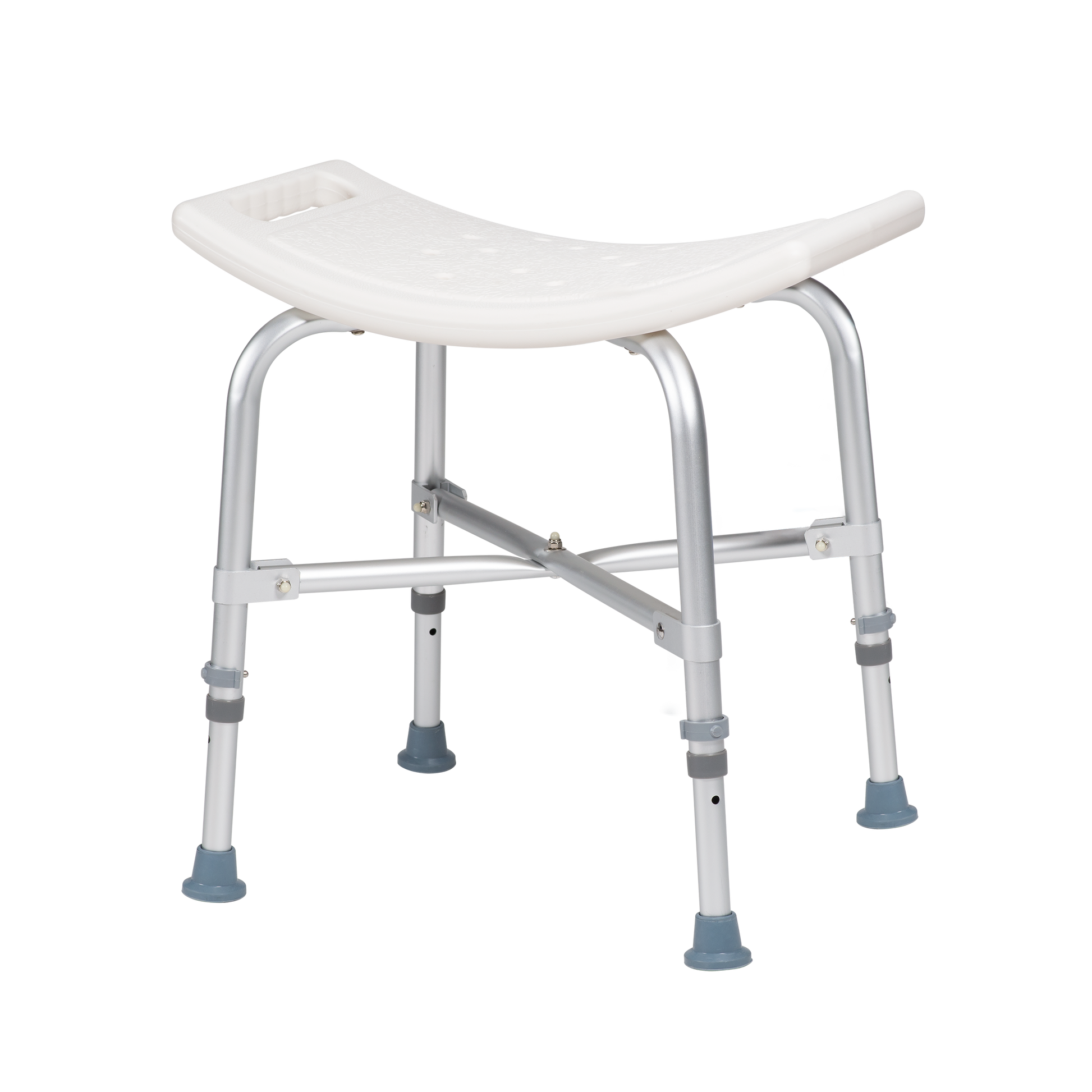 Bari+Max Bariatric Shower Chair without Back White medical supply