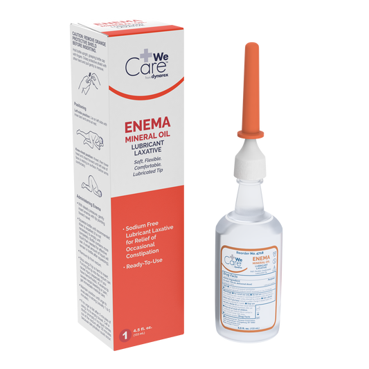 WeCare Mineral Oil Enema 4.5 oz 48/cs medical supply