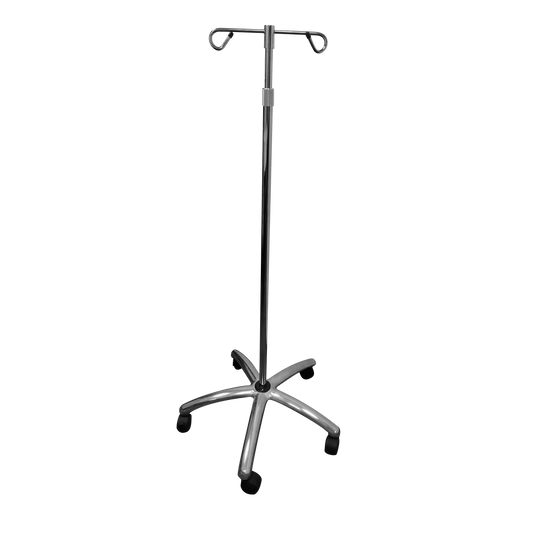 Dynarex Deluxe IV Pole Base 2 Hook Hanger Box medical supply