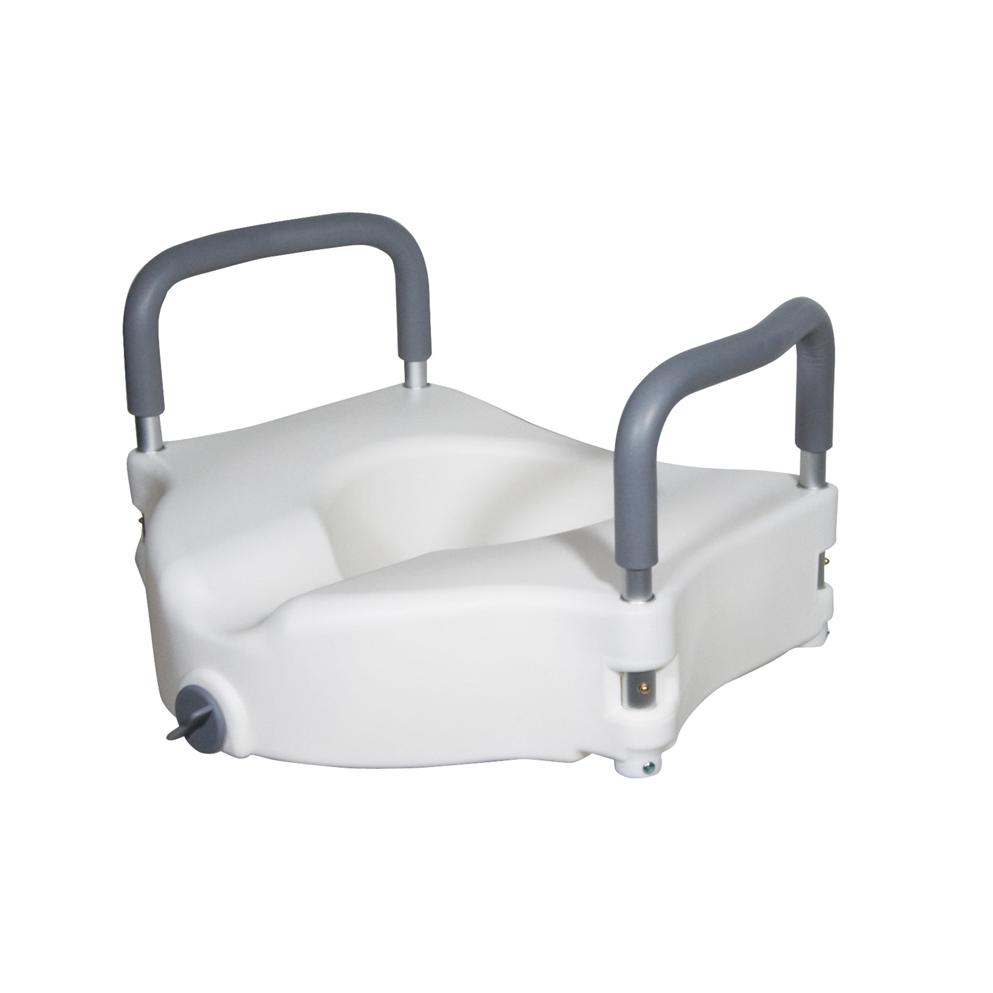 Drive Medical Raised Toilet Seat Removable Padded Arms Standard medical supply