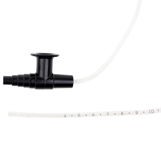 Resp-O2 Single Suction Catheter Graduated Control Valve 10 Fr Adult 50/cs medical supply