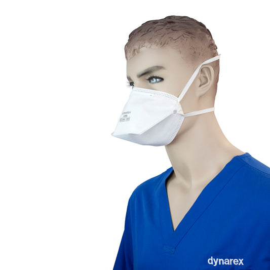 Dynarex N95 Particulate Respirator Mask Flat 12/20/cs medical supply