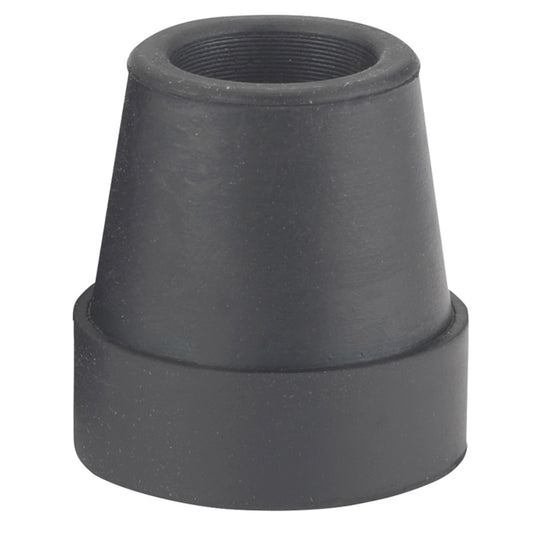 Drive Medical Large Base Quad Cane Tips 3/4 inch Black medical supply