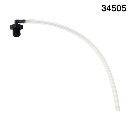 Resp-O2 Oxygen Humidifier Elbow Connector With Tubing 50/10cs medical supply