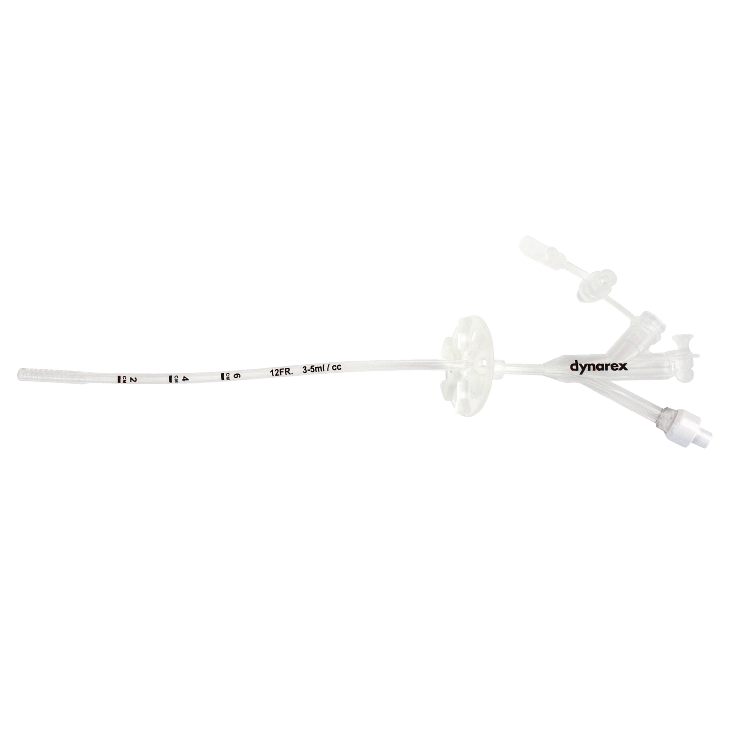 Dynarex Gastrostomy Tube 3 Port Non-ENFit 12 Fr 5/bx medical supply