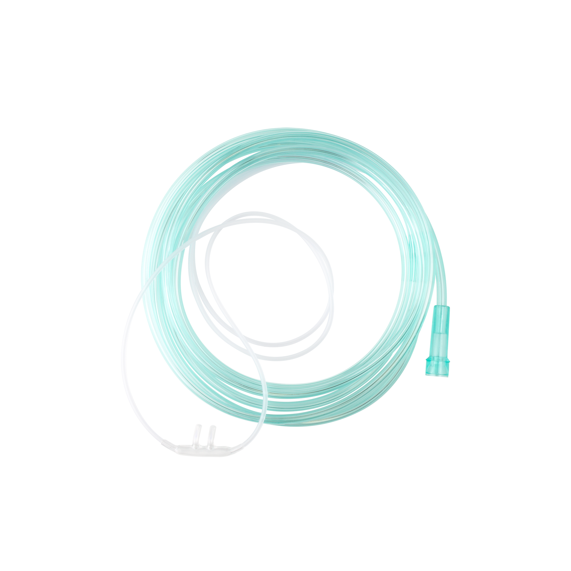 Resp-O2 Nasal Oxygen Cannula Cushion Tip 7 ft Crush Resist Infant Standard 50/cs medical supply